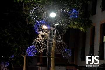 Telde se pone en modo navideño con el encendido de sus luces/Francisco Javier Santana.